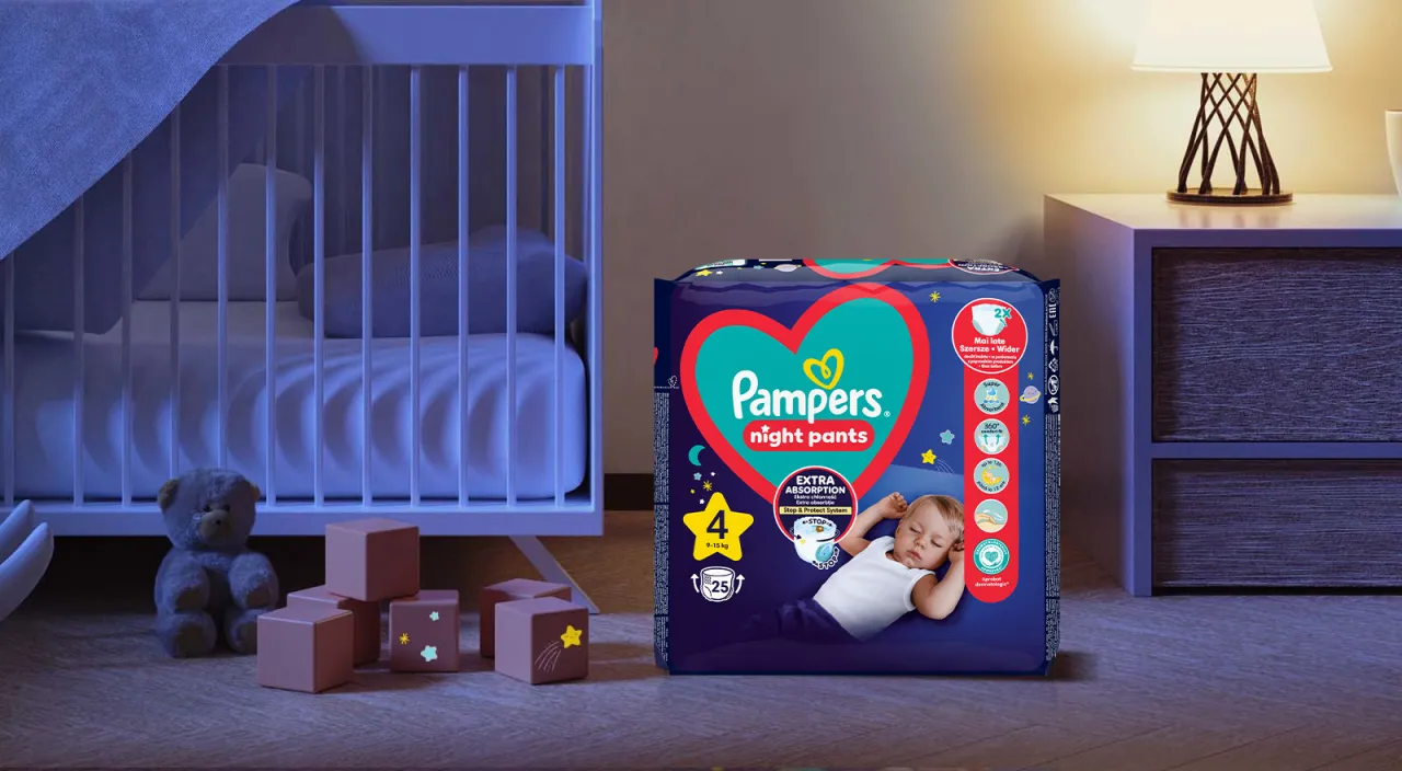 Zdjęcie Pieluchomajtki Pampers: Pasek z tyłu i jego ważna rola w higienie