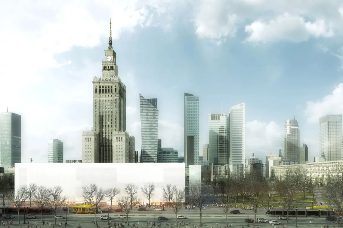 Zdjęcie Muzeum sztuki nowoczesnej plac Defilad: Zobacz niezwykłą architekturę i wystawy