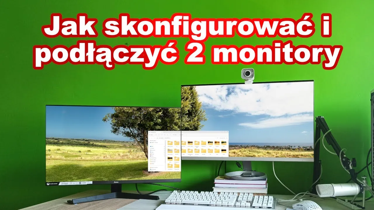 Zdjęcie Jak łatwo ustawić dwa monitory i uniknąć problemów z konfiguracją