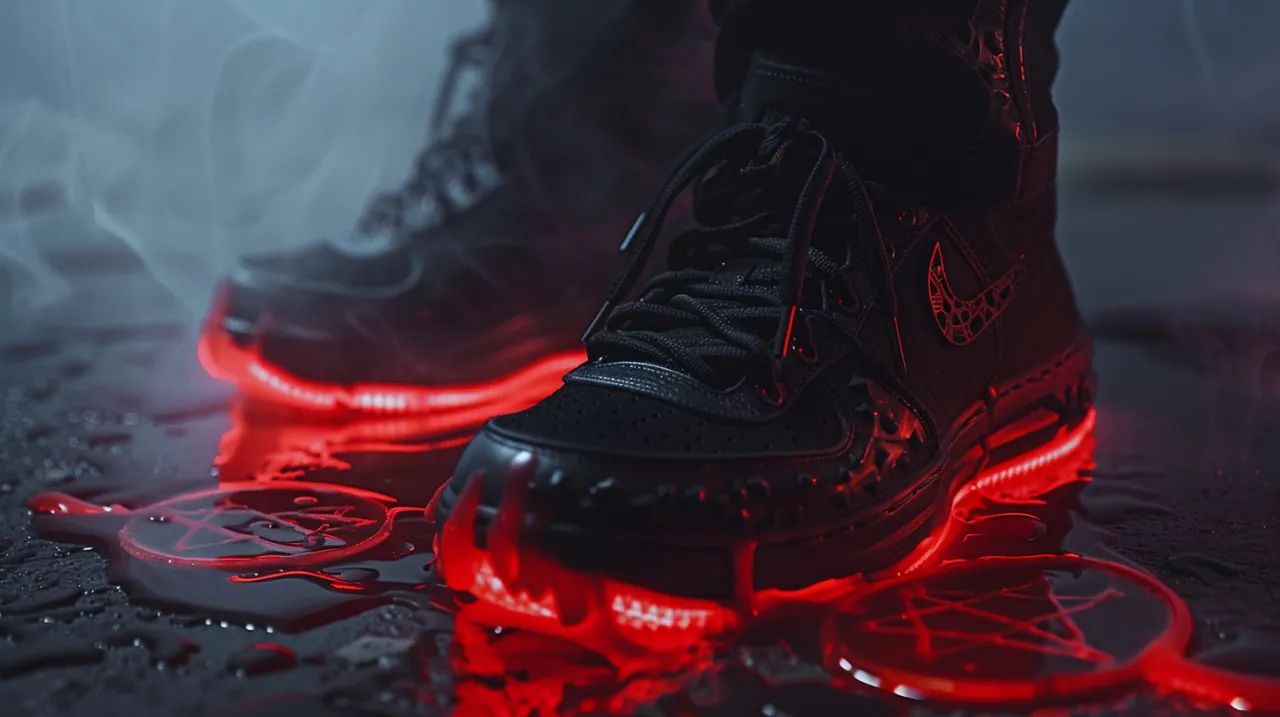 Zdjęcie Lil Nas X Nike - Kontrowersyjne buty, opinie i trendy rynkowe