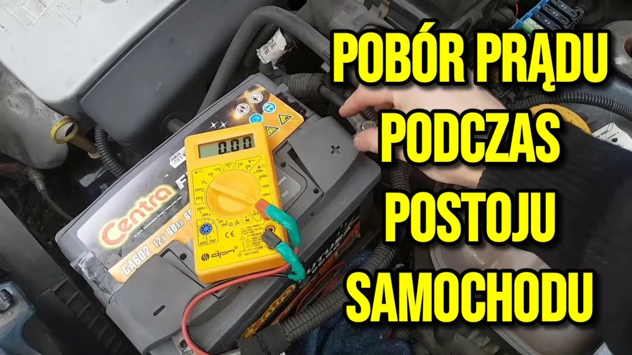 Zdjęcie Jak sprawdzić pobór prądu w samochodzie i uniknąć problemów z akumulatorem