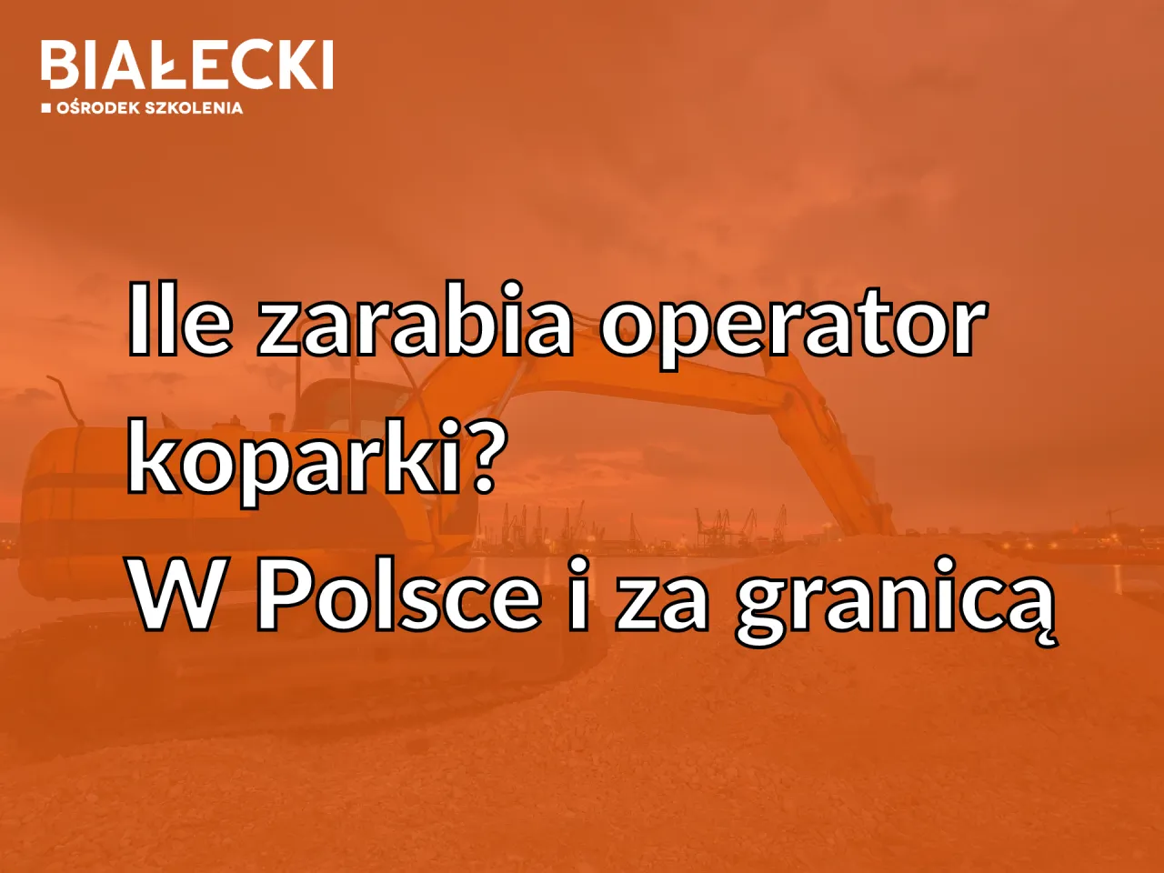 Zdjęcie Ile zarabia operator koparki na godzinę? Zaskakujące różnice w stawkach