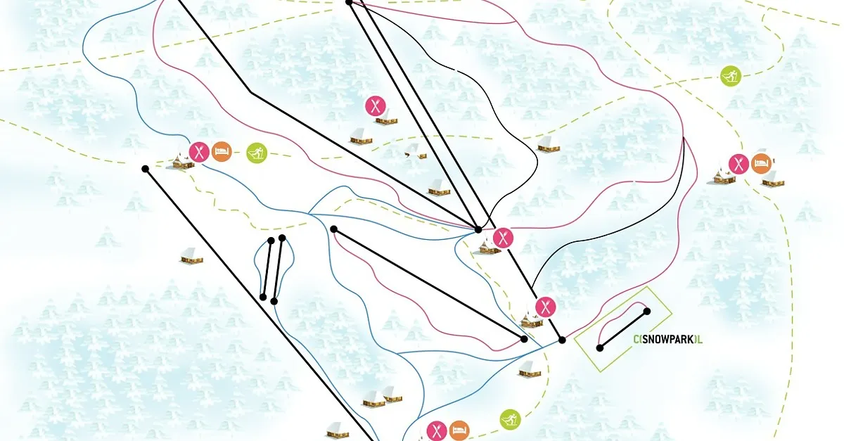 Zdjęcie Rokytnice nad Jizerou snowpark - najlepsze przeszkody i porady dla narciarzy