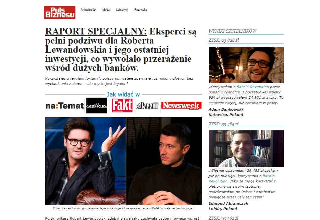 Zdjęcie Robert Lewandowski i Bitcoin: Fakty vs. Mity o Inwestycjach