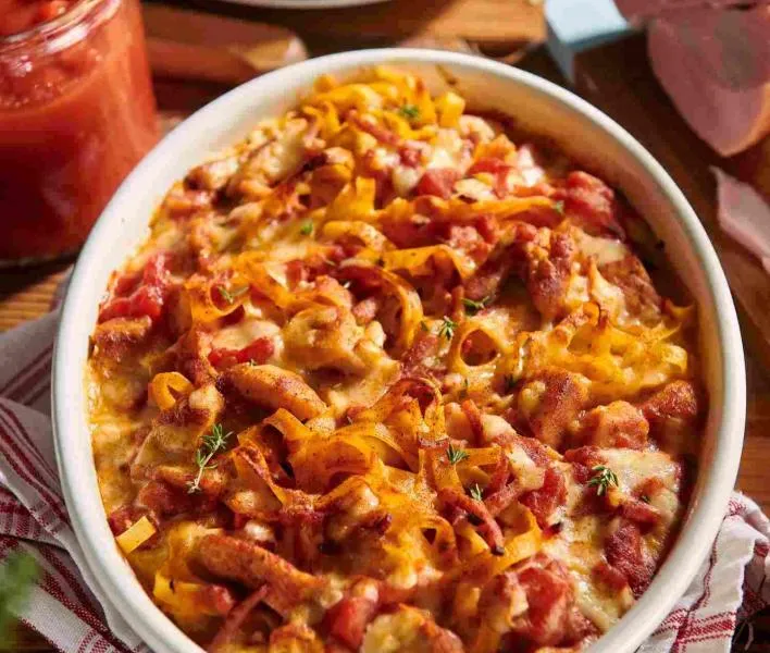 Zdjęcie Zapiekanka z kurczakiem: Przepis, triki i popularne warianty