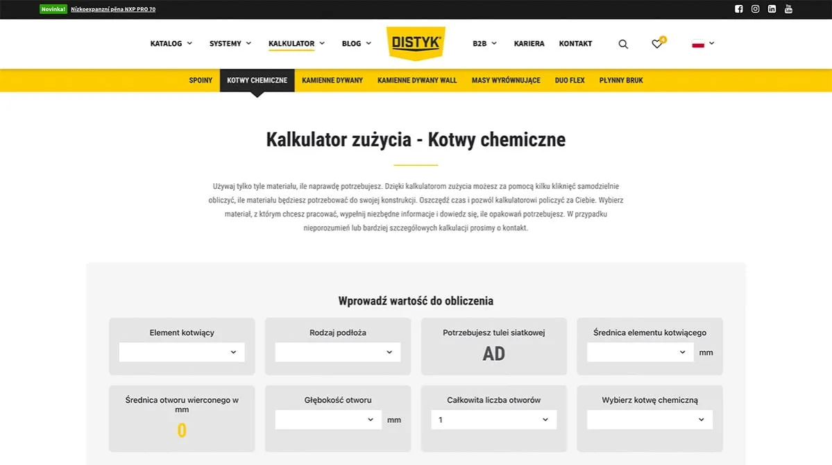 Zdjęcie Kalkulator kotew chemicznych – uniknij błędów w obliczeniach żywicy
