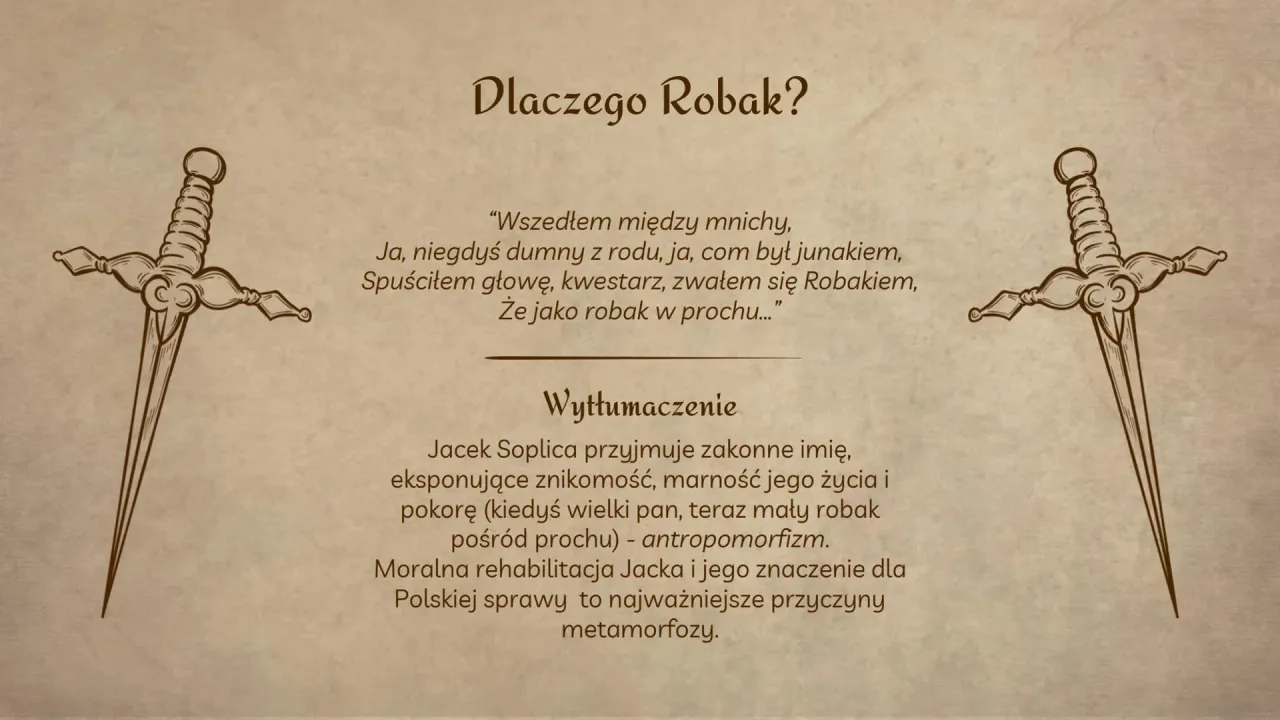 Zdjęcie Czy Jacek Soplica odkupił swoje winy? Analiza moralnych dylematów