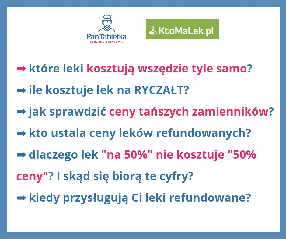 Zdjęcie Leki na ryczałt co to znaczy? Poznaj zasady oraz aktualną kwotę