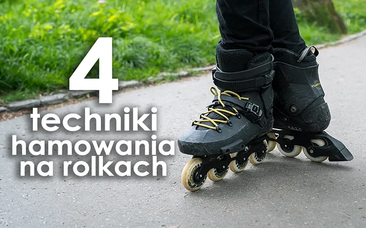 Zdjęcie Jak hamować na rolkach przy dużej prędkości, aby uniknąć niebezpieczeństw