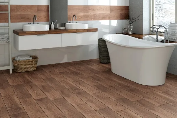 Zdjęcie Glazura czy gres na ścianę – który materiał lepiej się sprawdzi?