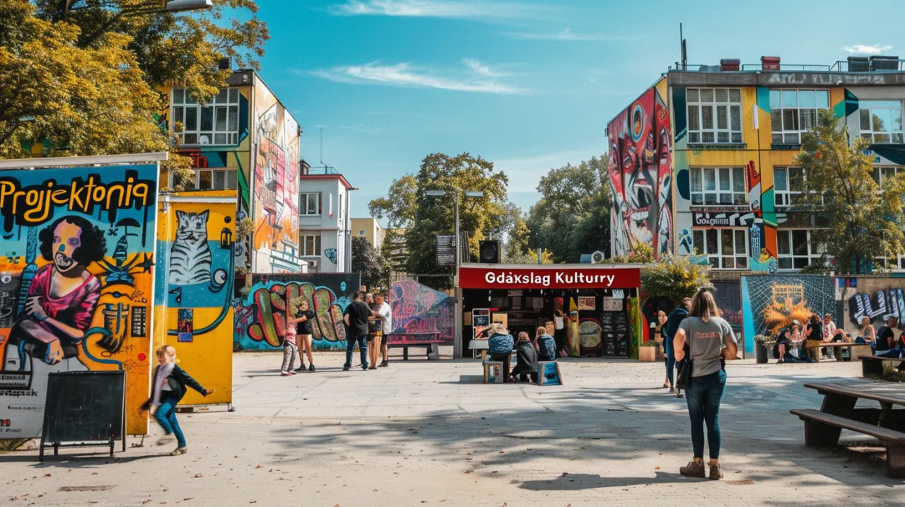 Zdjęcie Projektornia w Gdańsku - kulturalne centrum Orunii w akcji