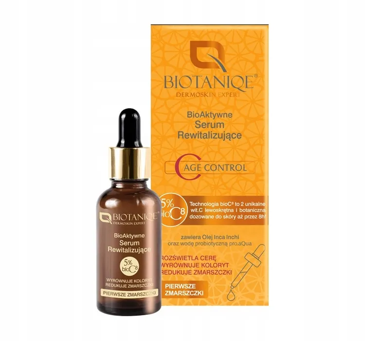 Zdjęcie Biotaniqe age control bioaktywne serum rewitalizujące dla pięknej skóry