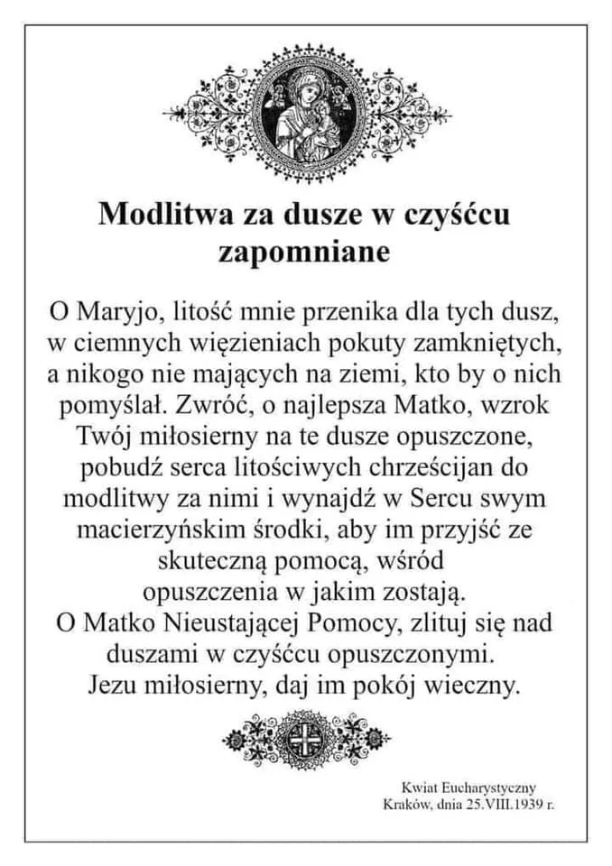 Zdjęcie Jak modlić się za dusze w czyśćcu i przynieść im ulgę