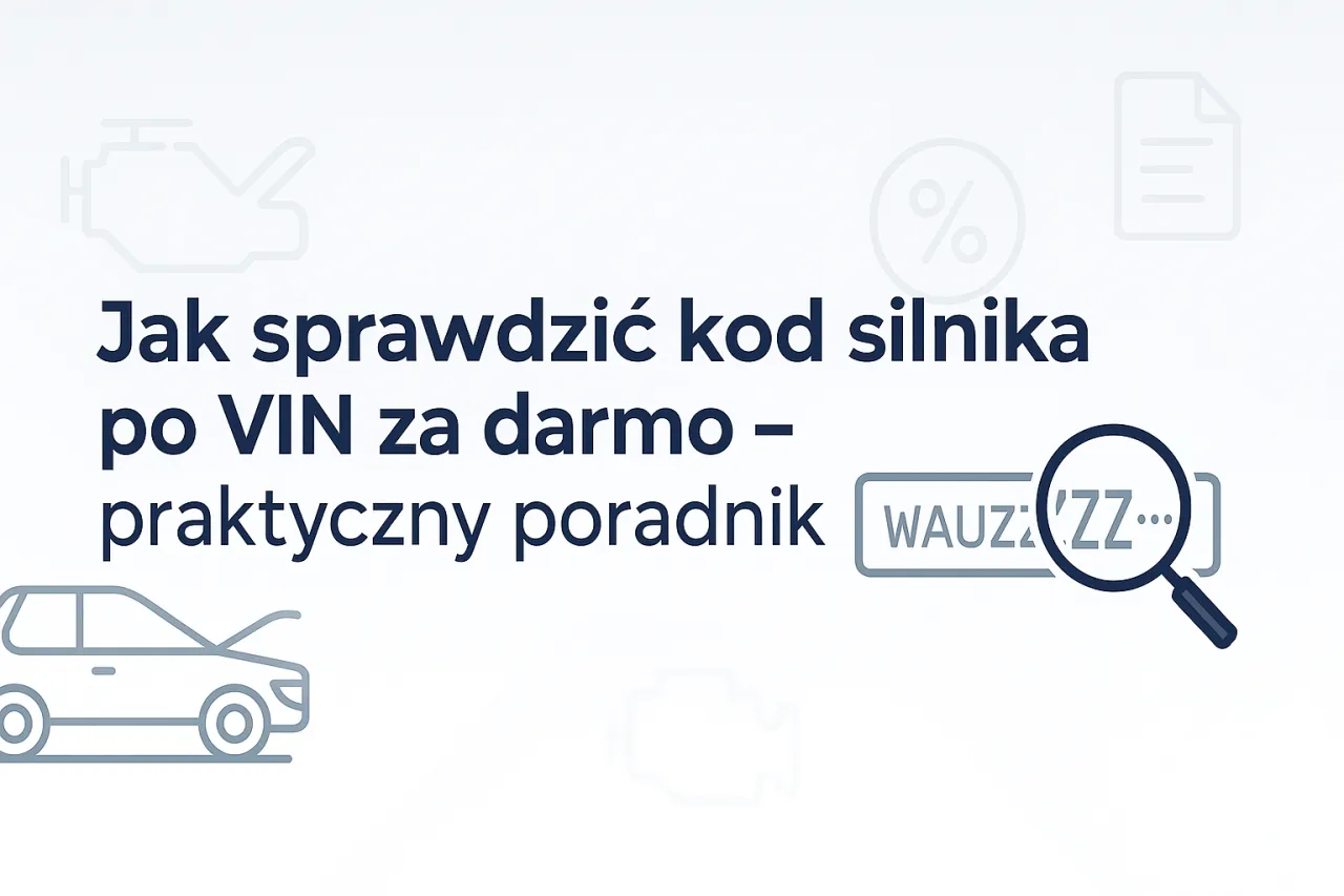 Zdjęcie Jak odczytać silnik po VIN i uniknąć błędnych informacji