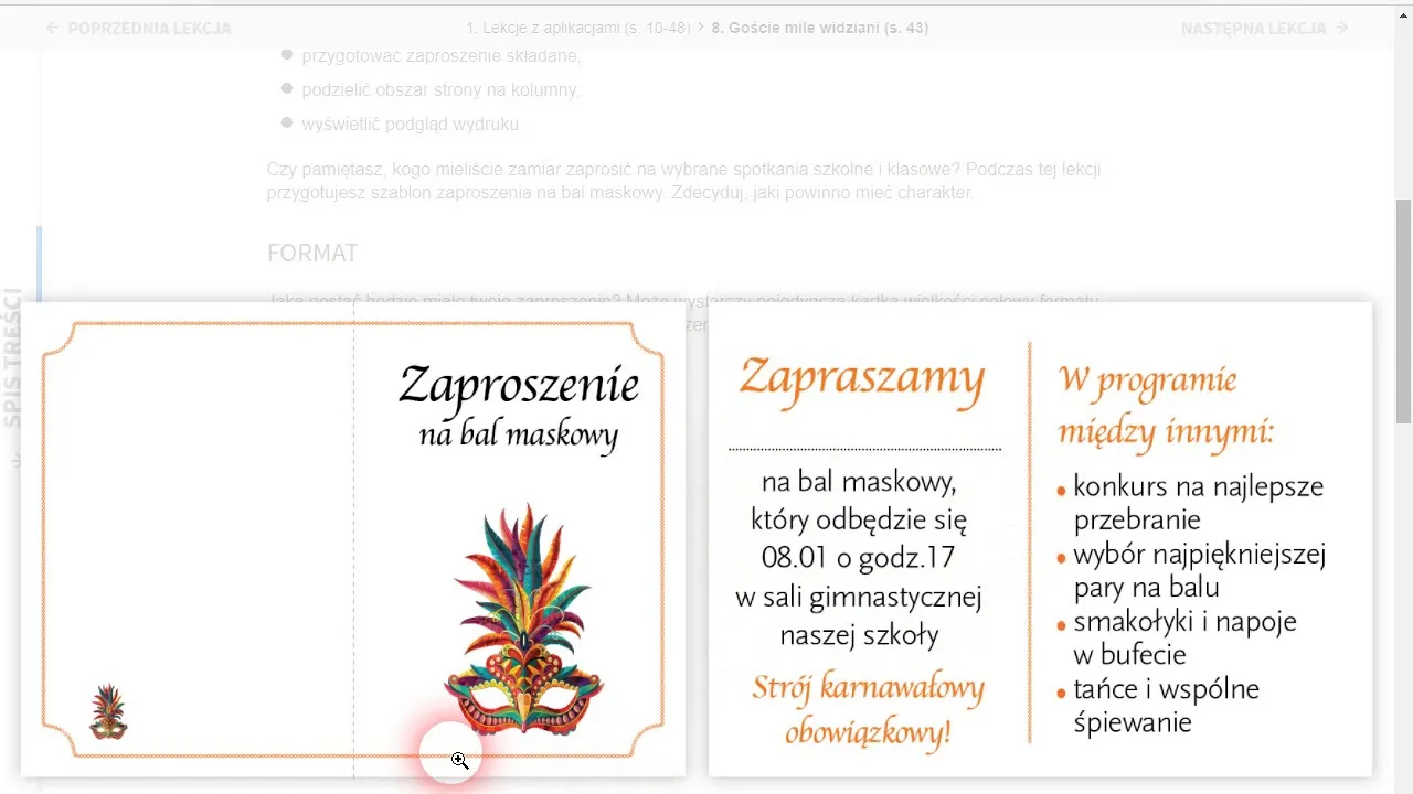 Zdjęcie Jak zrobić zaproszenie w Wordzie dwustronne, by wyglądało profesjonalnie