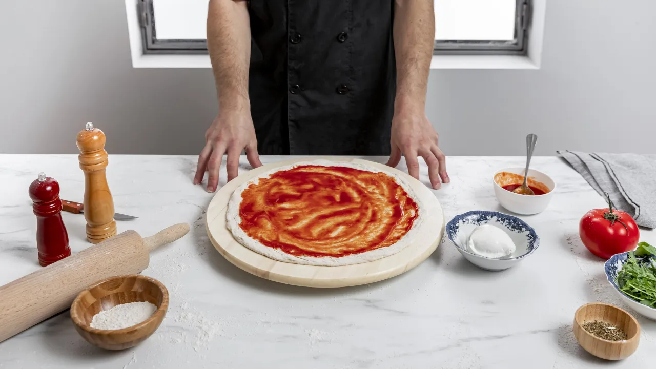 Zdjęcie Jak zrobić pizzę margherita w domu - prosty przepis krok po kroku