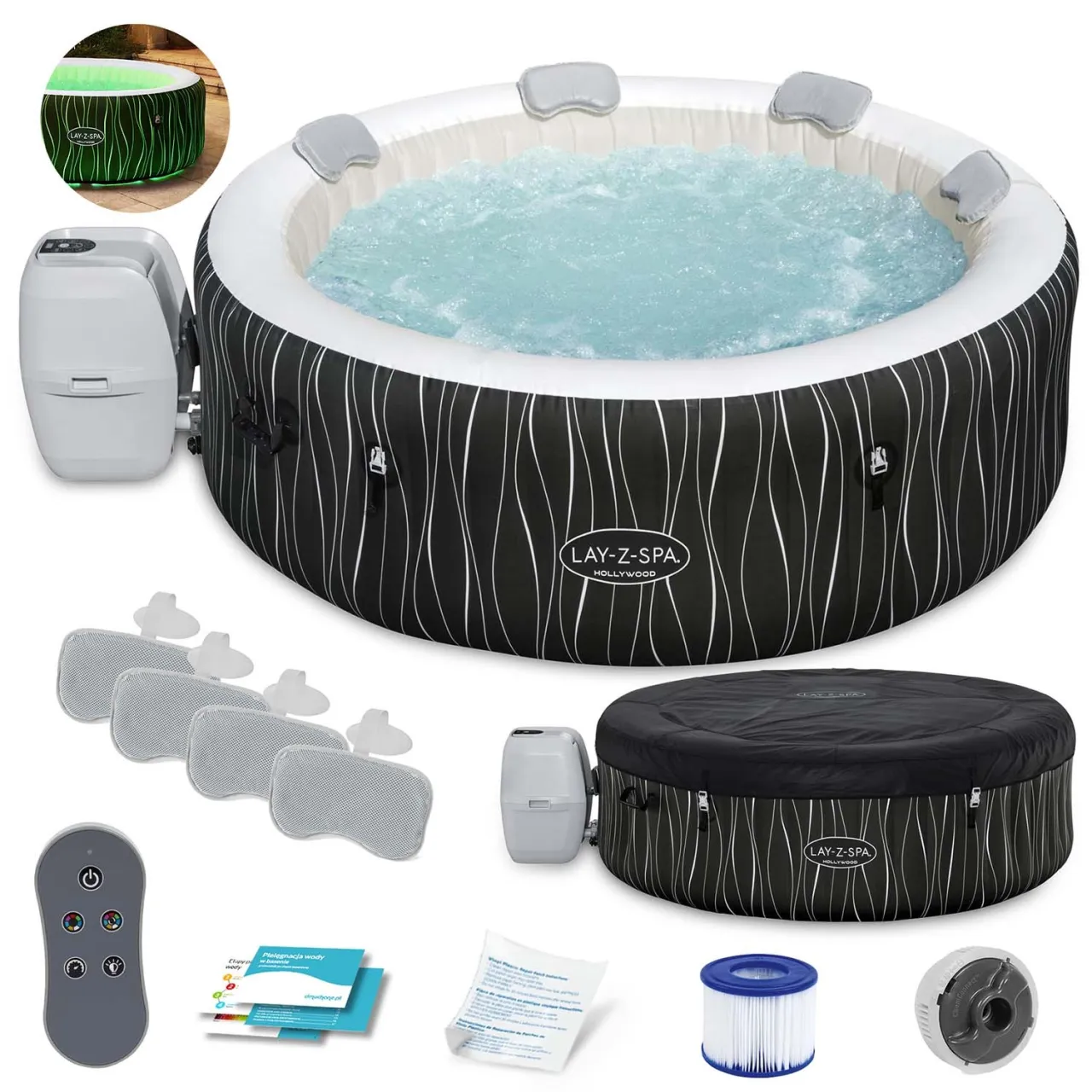Zdjęcie Najlepsze dmuchane spa Bestway – wybierz idealny model dla siebie