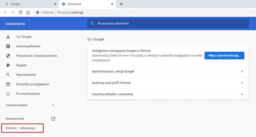 Zdjęcie Jak zaktualizować przeglądarkę Google i uniknąć problemów z bezpieczeństwem