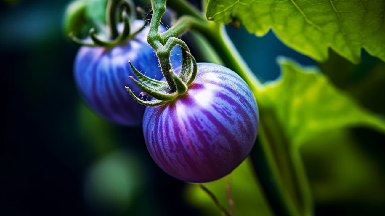 Odkryj niezwykłość indigo blue beauty pomidor - zaskakująco niebieski owoc