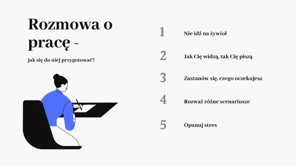 Zdjęcie Jak siedzieć na rozmowie o pracę: 5 trików na lepsze wrażenie