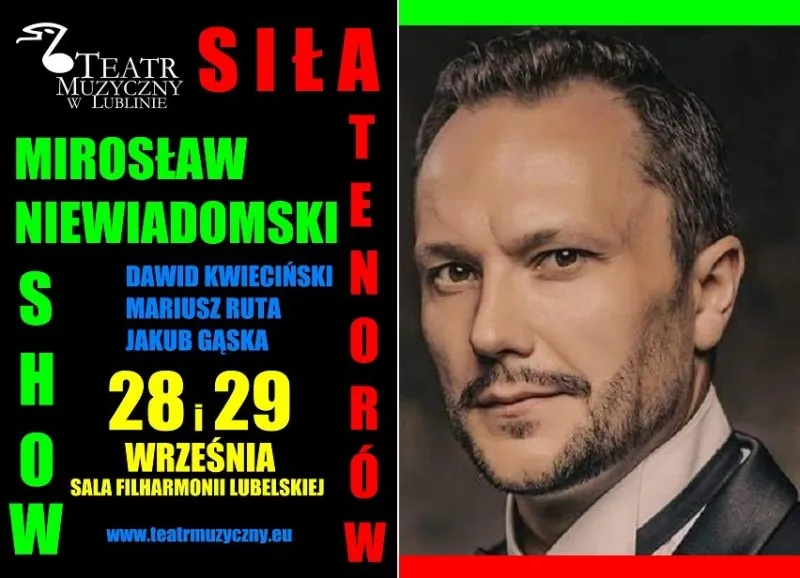 Zdjęcie Mirosław Niewiadomski tenor ile ma lat - zaskakujące fakty o artyście