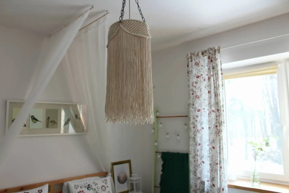 Zdjęcie Jak stworzyć unikalny abażur boho DIY - proste instrukcje krok po kroku