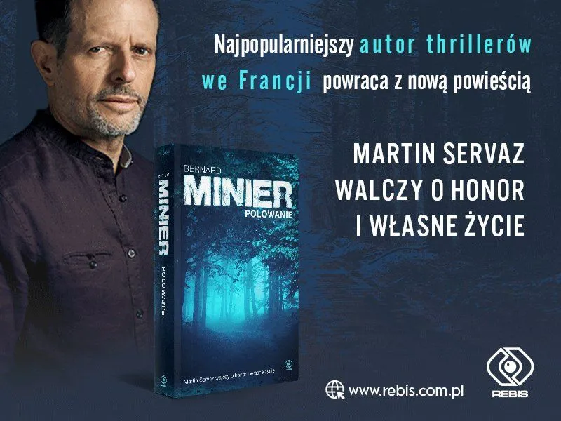 Zdjęcie Nowe książki Bernarda Miniera: emocjonujące thrillery 2025