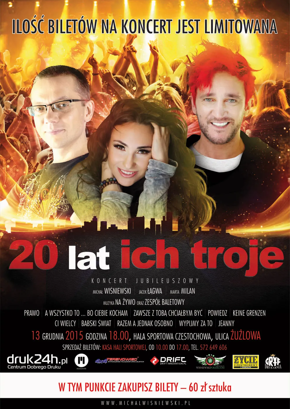 Zdjęcie Ile kosztuje koncert Ich Troje? Ceny biletów, które zaskoczą fanów