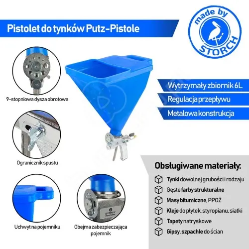 Zdjęcie Najlepszy pistolet do tynku natryskowego - uniknij błędów przy wyborze