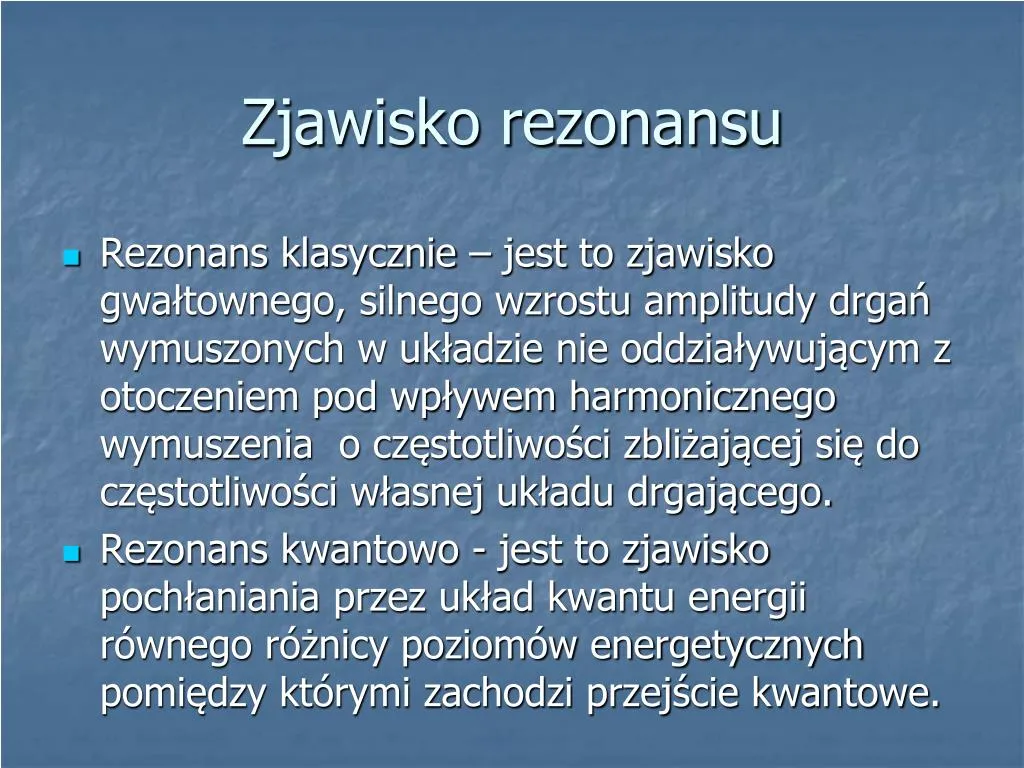 Zdjęcie Gdzie wykorzystujemy zjawisko rezonansu? Zaskakujące zastosowania w technologii