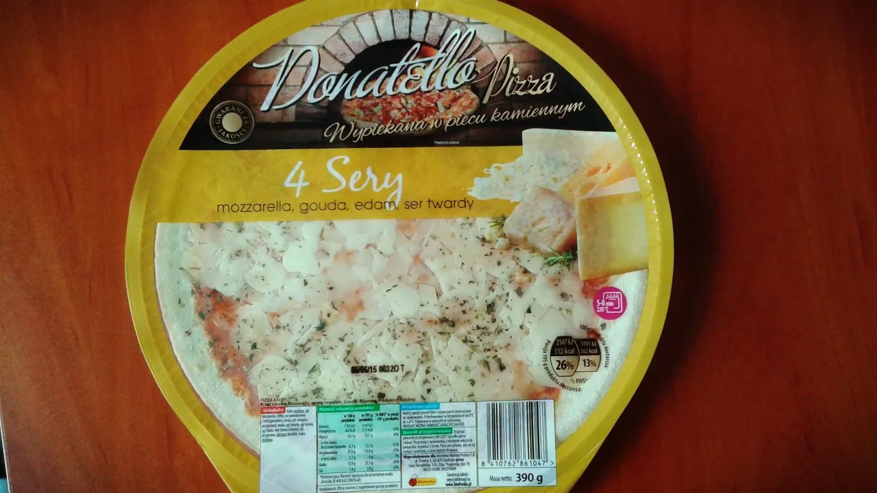 Zdjęcie Ile kalorii ma pizza Guseppe 4 sery? Zaskakujące fakty o kaloriach