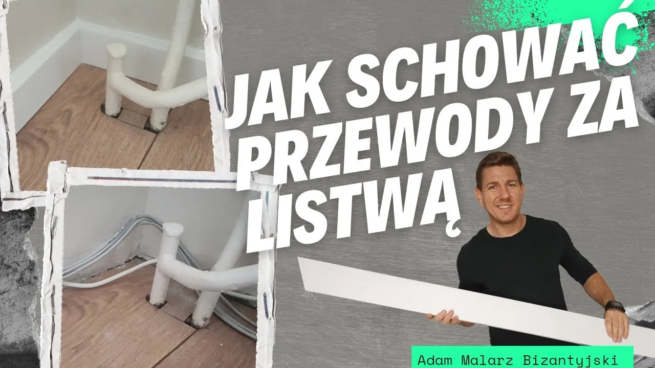 Zdjęcie Jak schować kable w listwie przypodłogowej - proste sposoby na estetykę wnętrza