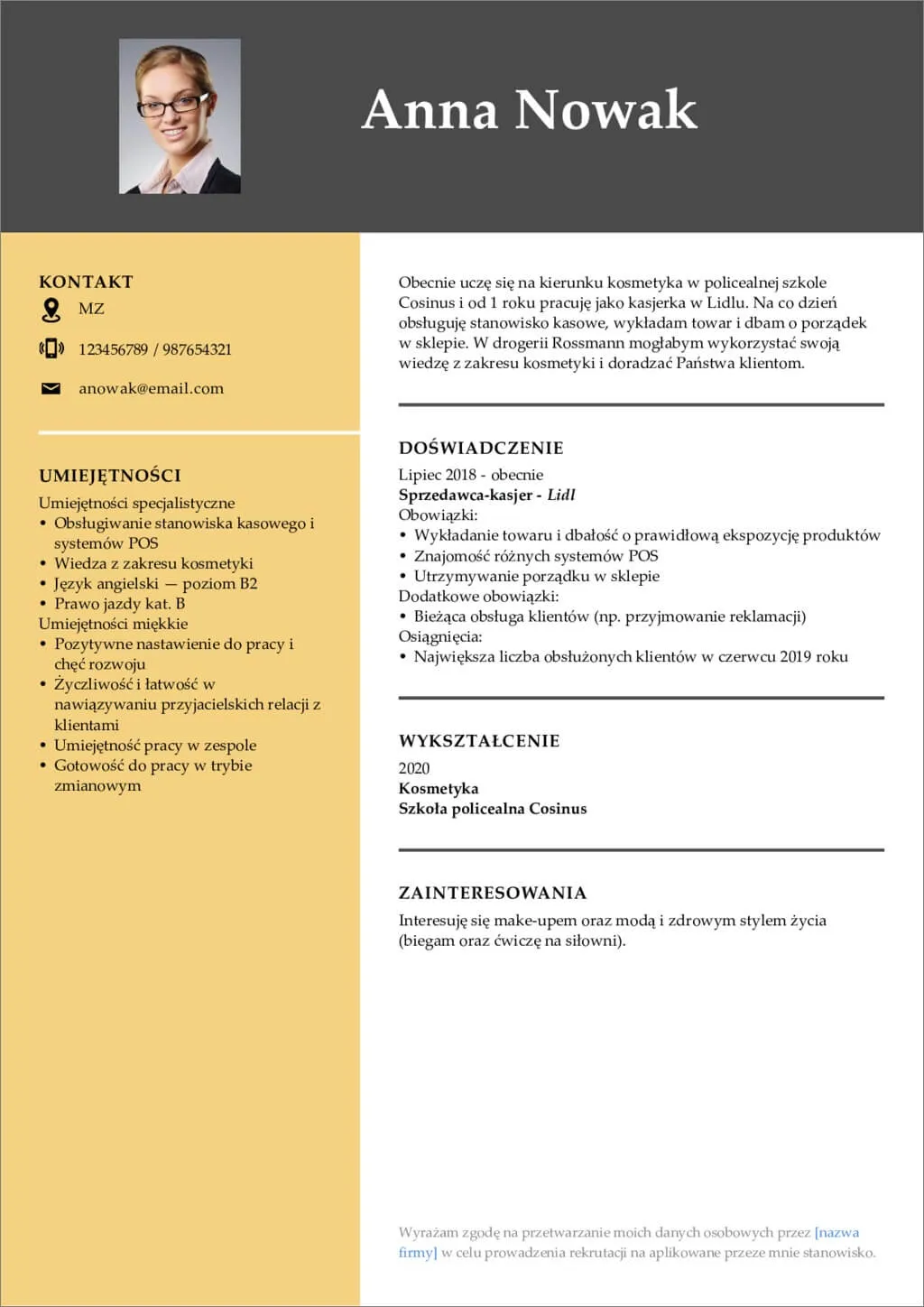 Zdjęcie Co napisać w wiadomości z CV, aby przyciągnąć uwagę pracodawcy?