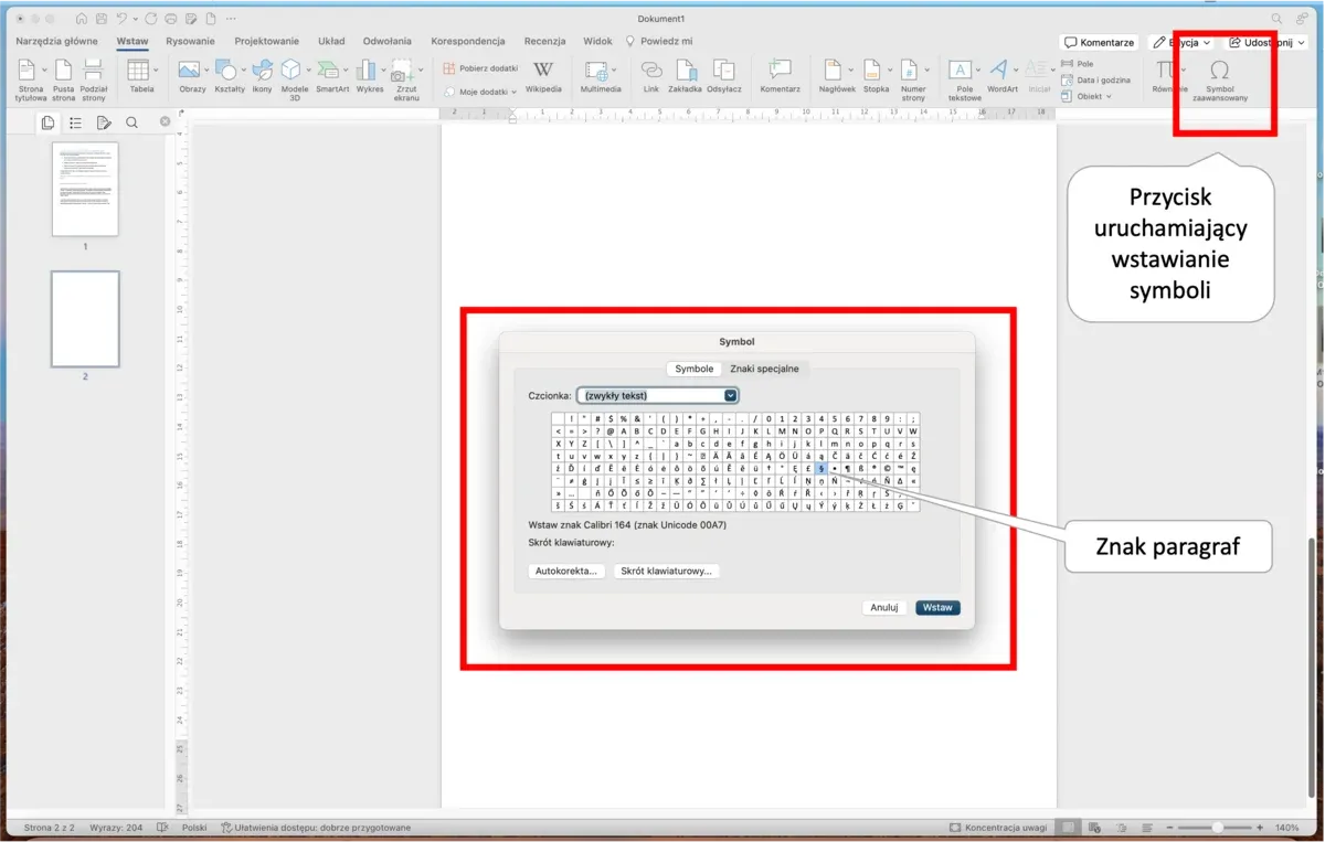 Zdjęcie Jak napisać symbol paragrafu (§) na różnych urządzeniach i systemach?