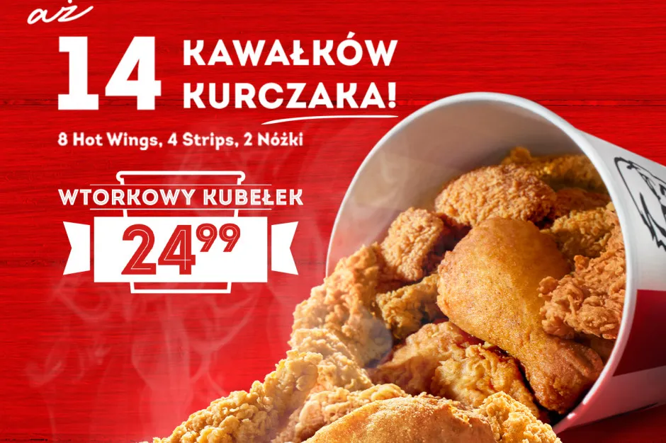 Zdjęcie Kiedy jest promocja w KFC na kubełek? Nie przegap okazji na taniej!