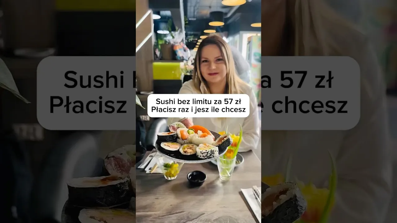 Zdjęcie Sushi jesz ile chcesz w Warszawie – najlepsze oferty i smaki