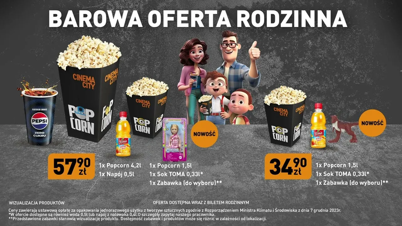 Zdjęcie Bilet rodzinny w Cinema City – co to jest i jak zaoszczędzić?
