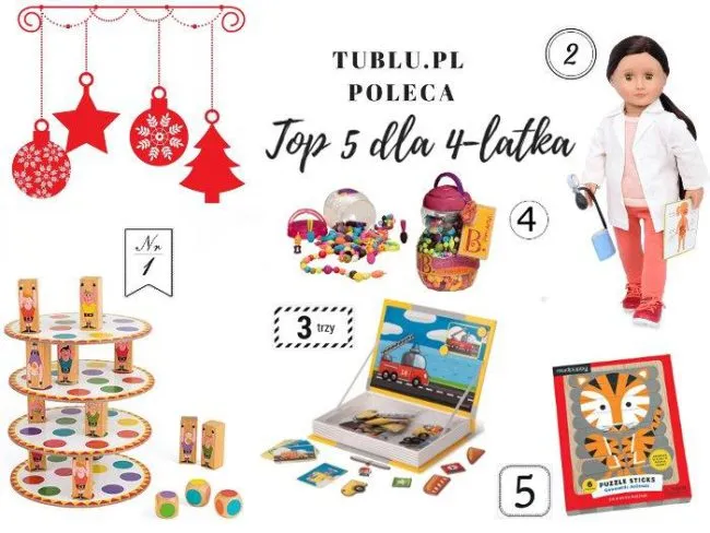 Zdjęcie Co kupić 4-latce pod choinkę? Niezwykłe pomysły na prezenty, które zachwycą!