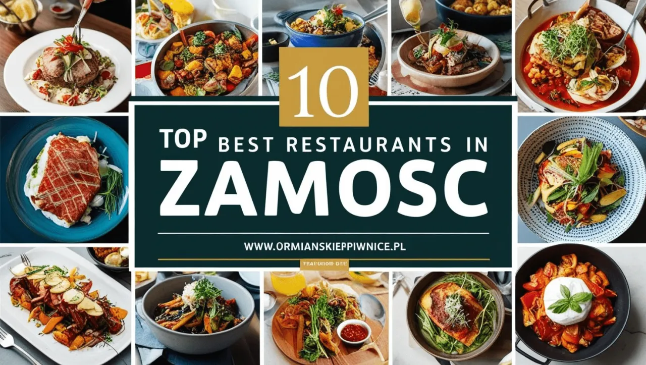 Zdjęcie Gdzie zjeść w Zamościu? Odkryj najlepsze restauracje i potrawy