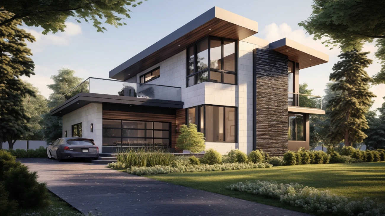 Projekt domu 160m² 5 pokoi nieszablonowy katalog Muratora