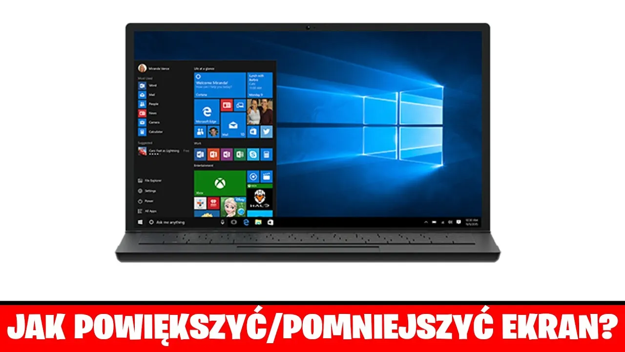 Zdjęcie Jak zmniejszyć ekran w laptopie i poprawić komfort pracy