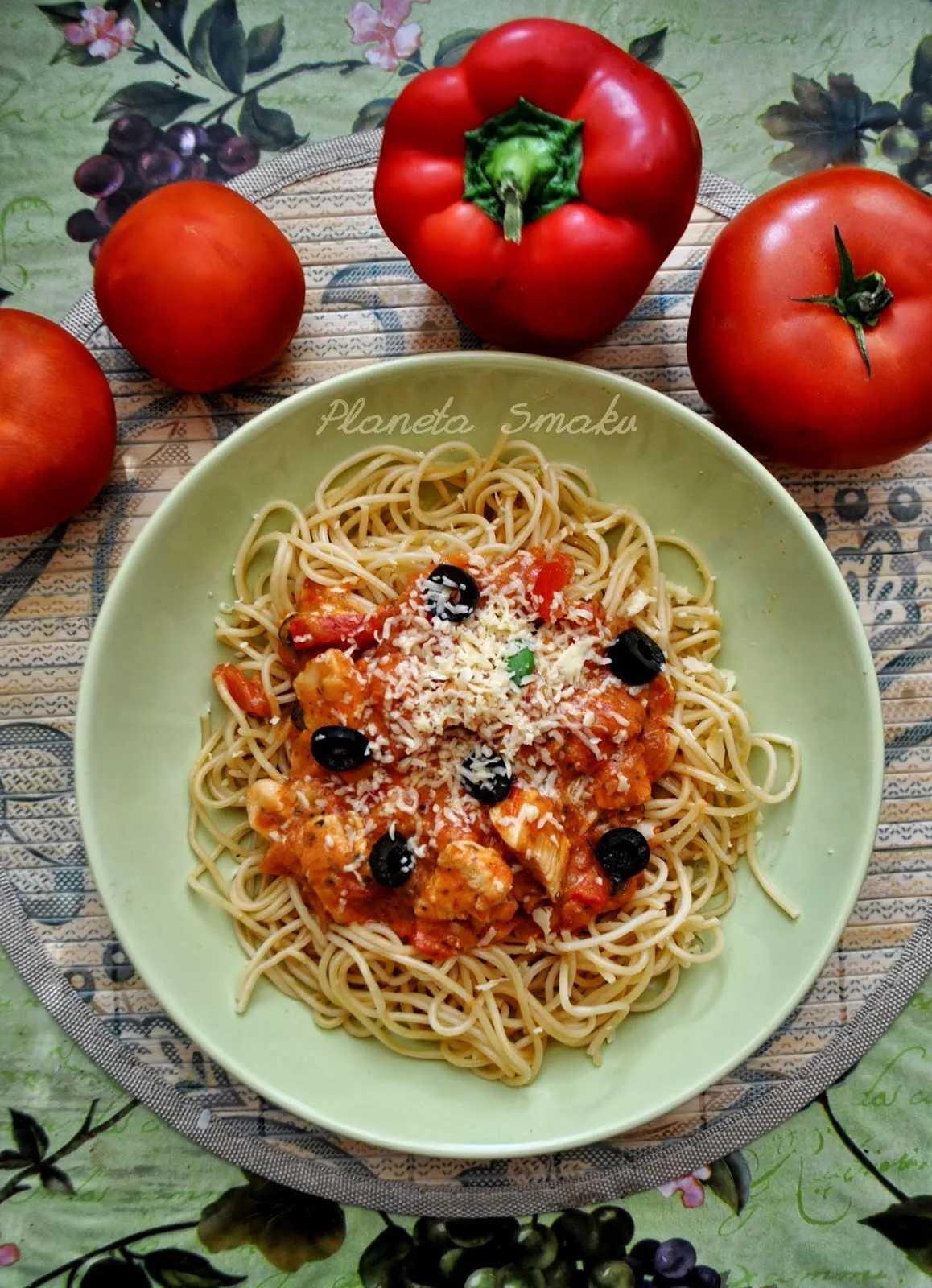 Zdjęcie Pyszne spaghetti z piersi kurczaka, które zaskoczy Twoje kubki smakowe