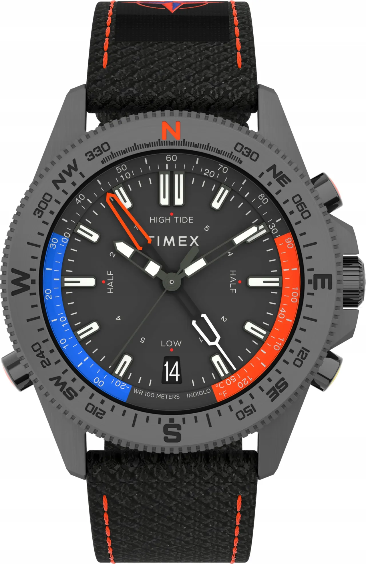 Zdjęcie Zegarek męski Timex Adventure Series z kompasem, temperaturą i pływami