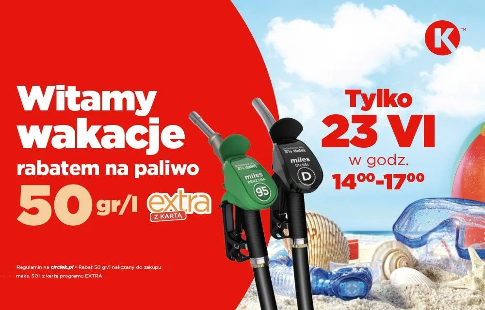 Zdjęcie Circle K promocja na paliwo do kiedy - nie przegap rabatu 35 groszy