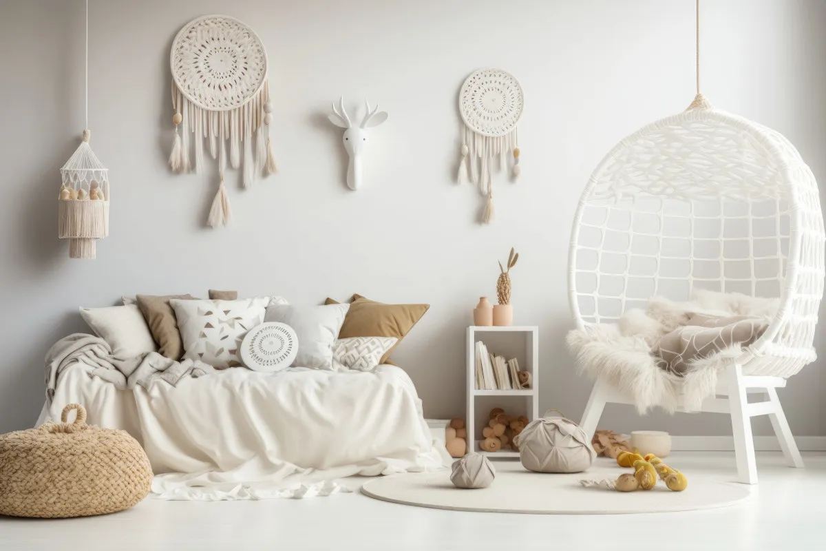 Zdjęcie Pokój dziecka boho: Inspirujące aranżacje i pomysły na wnętrze