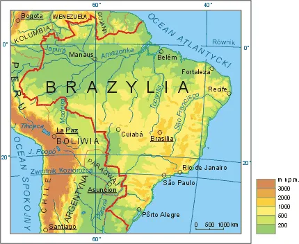 Zdjęcie Gdzie dokładnie leży Brazylia? Położenie, sąsiedzi i geografia w pigułce