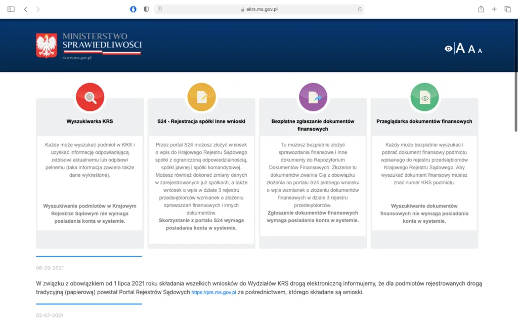 Zdjęcie Jak pobrać KRS online i uniknąć problemów z dokumentami
