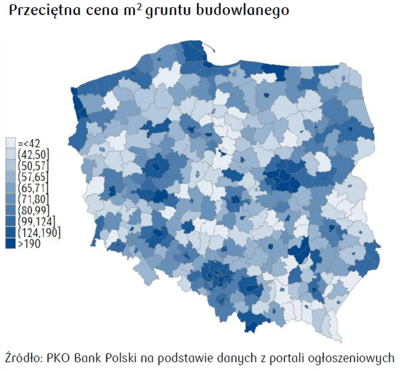 Zdjęcie Ile kosztuje metr kwadratowy działki budowlanej w Polsce? Ceny i różnice