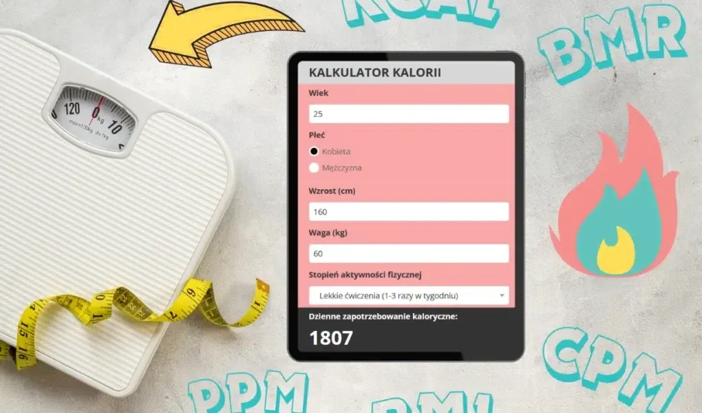 Zdjęcie Kalkulator kalorii na masę: Oblicz swoje dzienne zapotrzebowanie