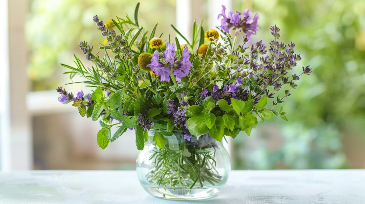 Zdjęcie Jak stworzyć piękny i aromatyczny bukiet z ziół? Poradnik DIY